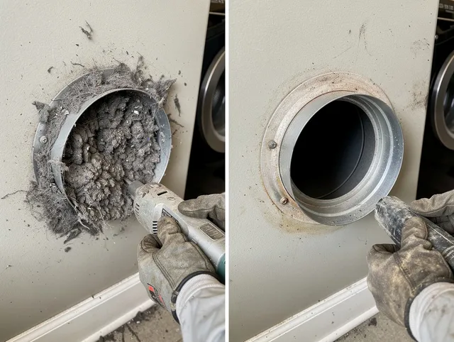Professional clogged vent cleaning by Margate Dryer Vent Cleaning in Margate
