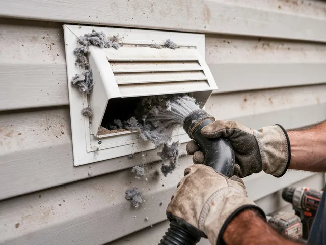 Professional dryer vent cleaning by Margate Dryer Vent Cleaning in Margate