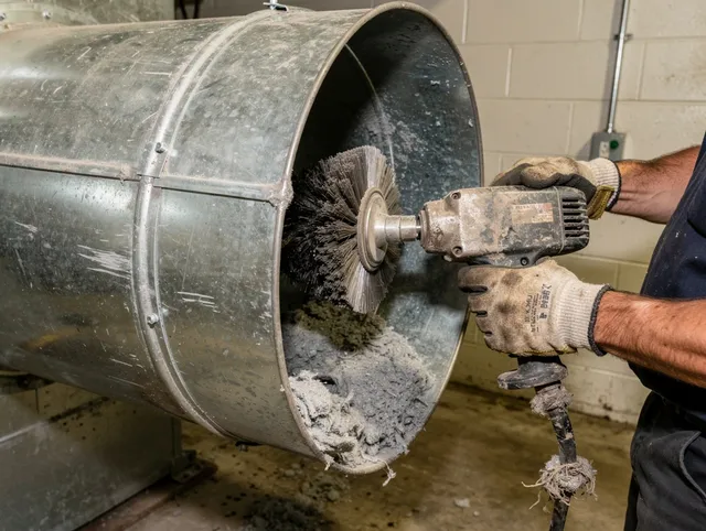 Industrial-grade dryer vent cleaning by Margate Dryer Vent Cleaning in Margate