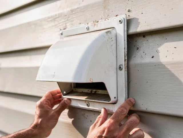 Margate Dryer Vent Cleaning technician delivering thorough residential dryer vent cleaning service in Margate